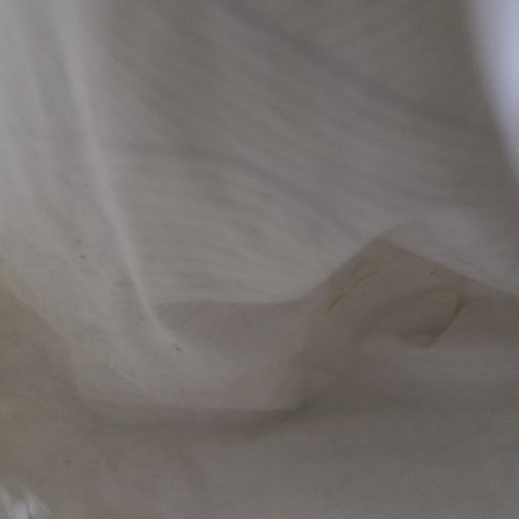 Giorgio Armani UNICEF collab bag large off white-cream colored linen toute bag - Picture 10 of 11